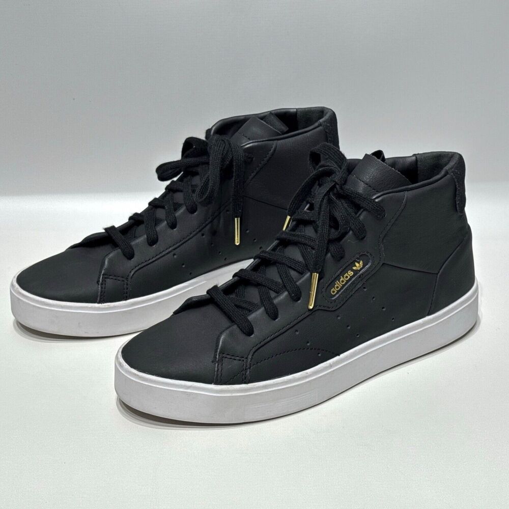 Adidas Women's Black High-Top Sneakers